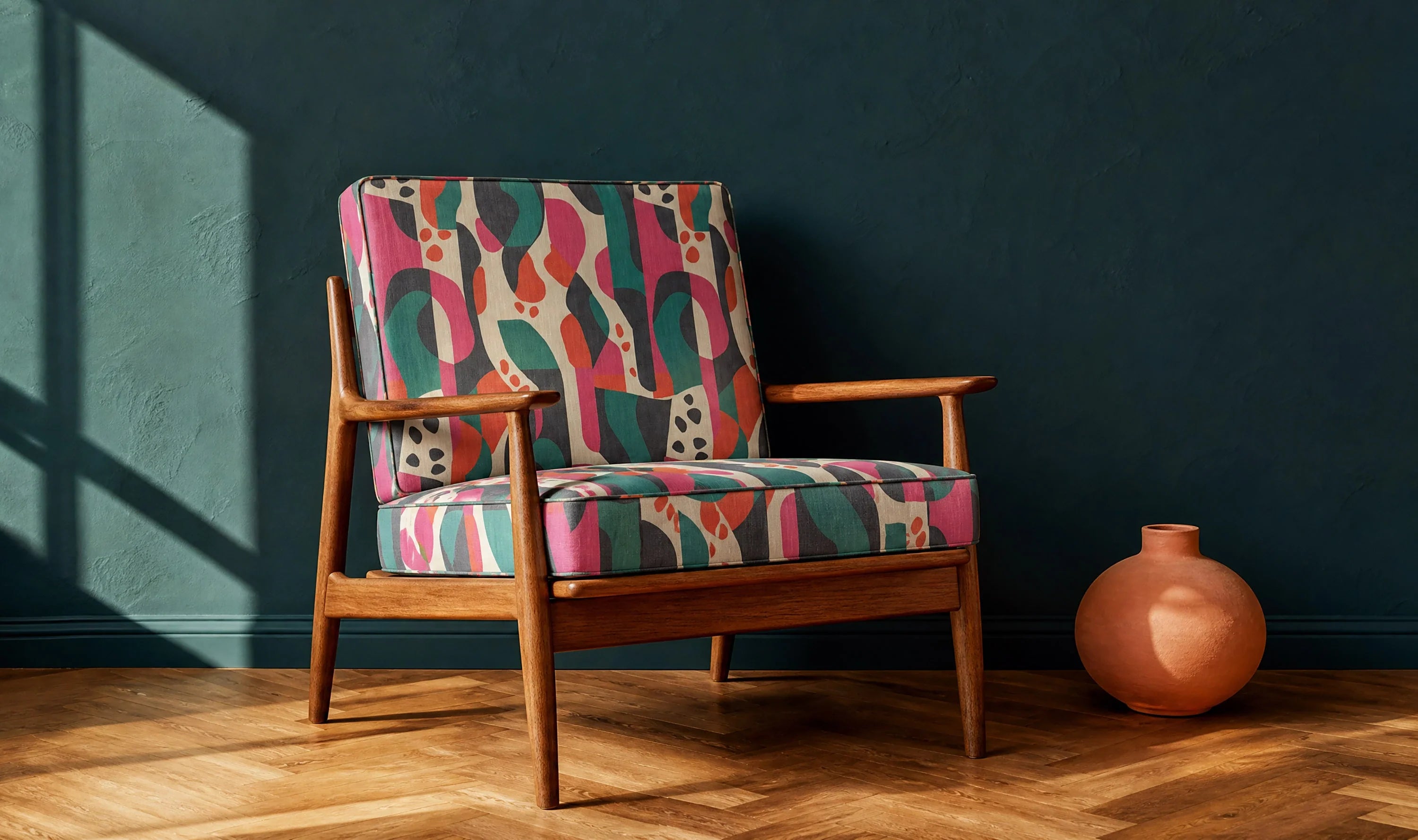 Abstract Upholstery Fabric Collection