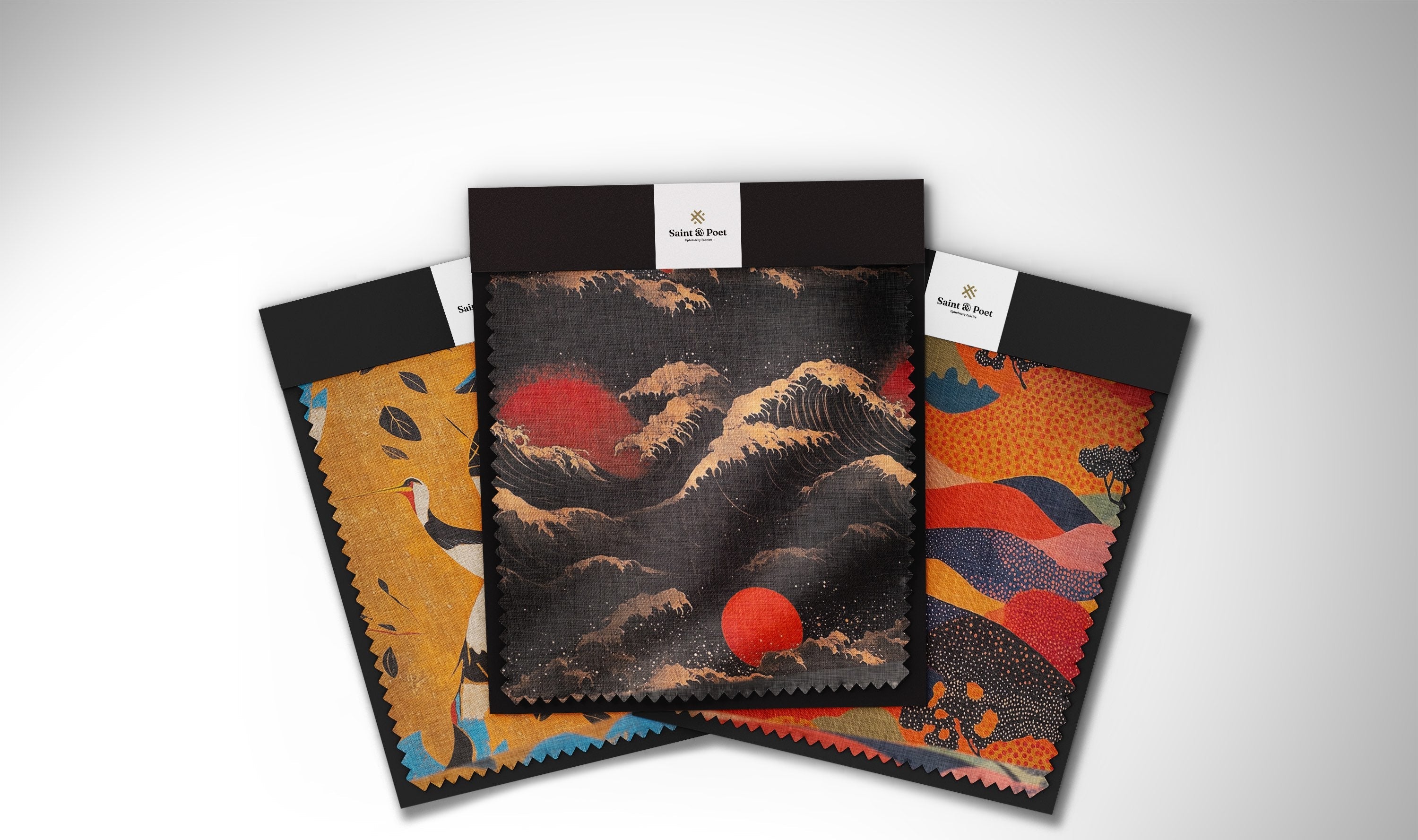 Kintsu Japanese Inspired Upholstery Fabric