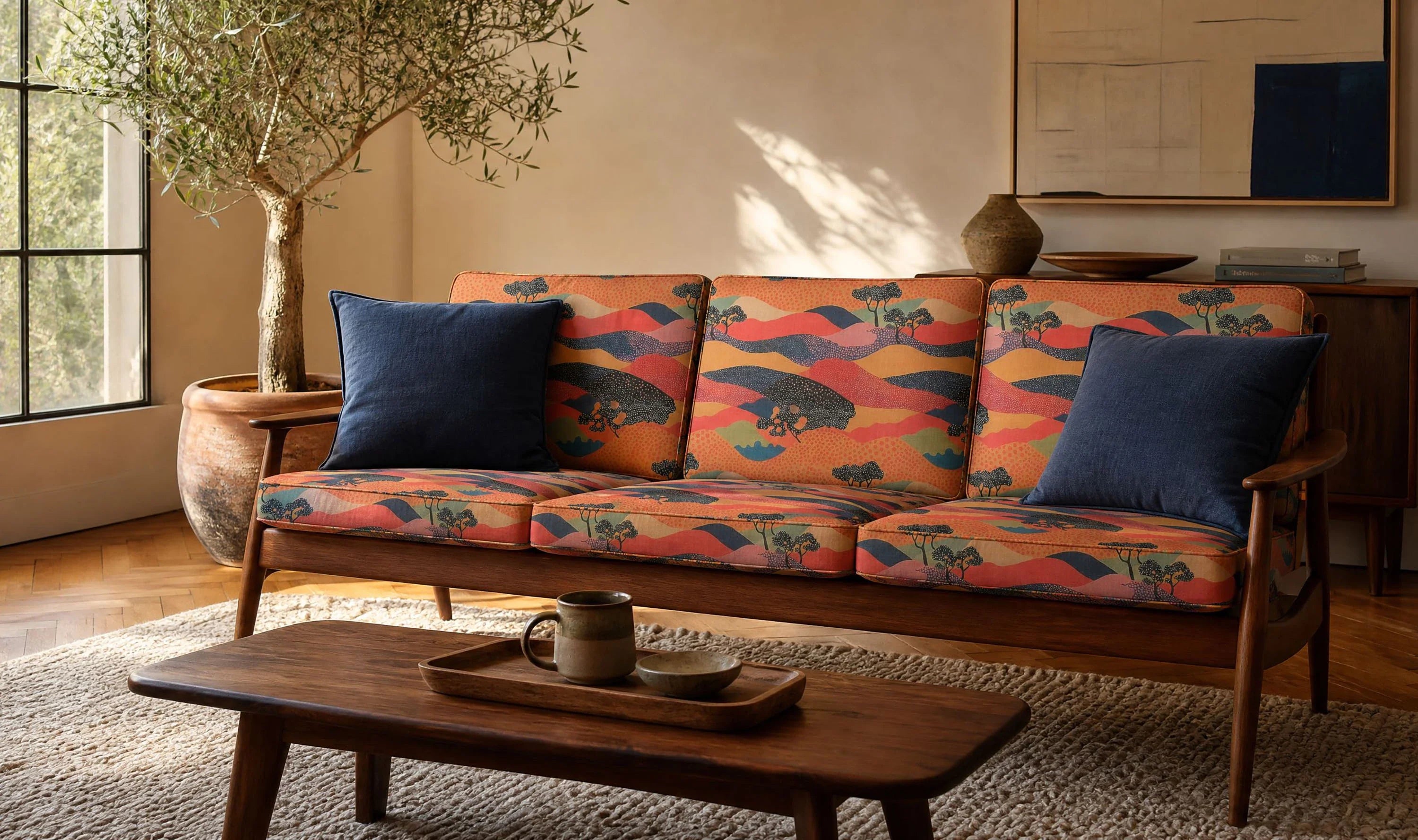 Kintsu Japanese Velvet Upholstery Fabrics