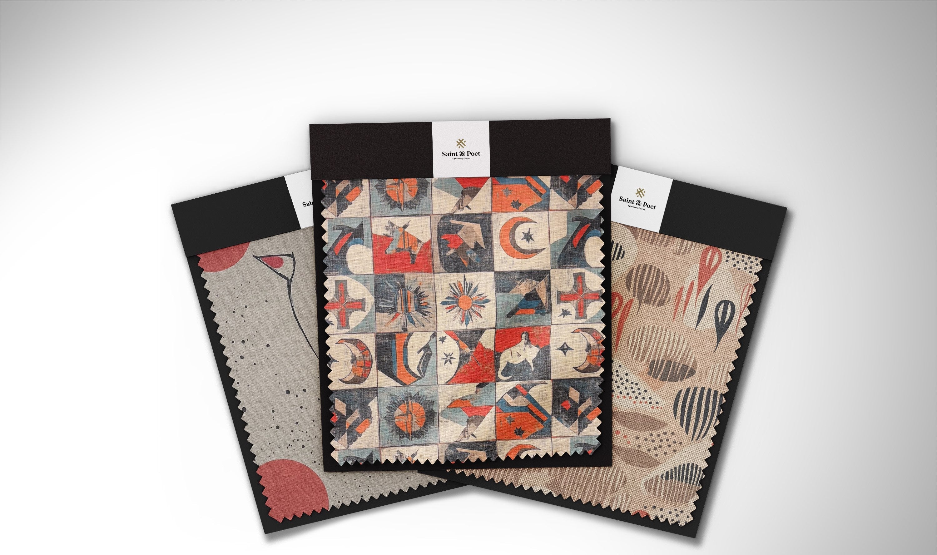 High-end neutral textiles for refined furniture design