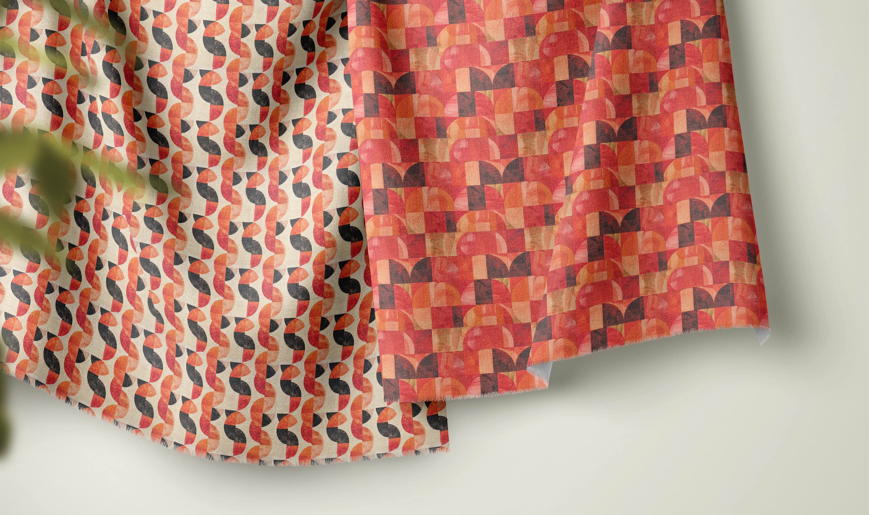 Palette Linen Curtain Fabric Collection