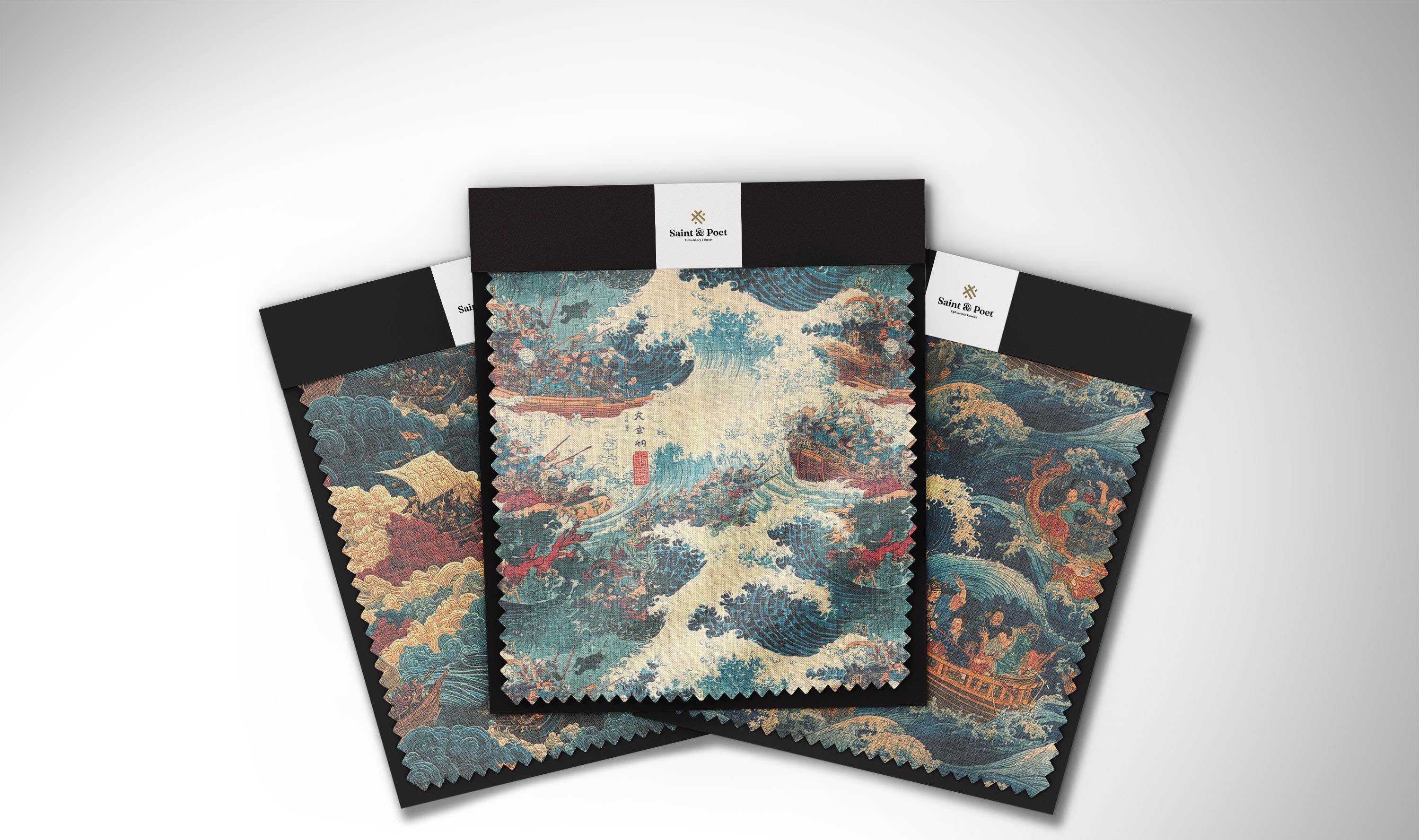 Ukiyo Upholstery Fabric Collection