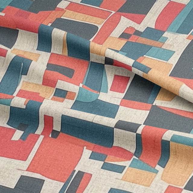 close-up-of-collage-no-8-upholstery-textile-revealing-rustic-mid-century-colour-scheme-and-geometric-print-in-soft-linen-weave