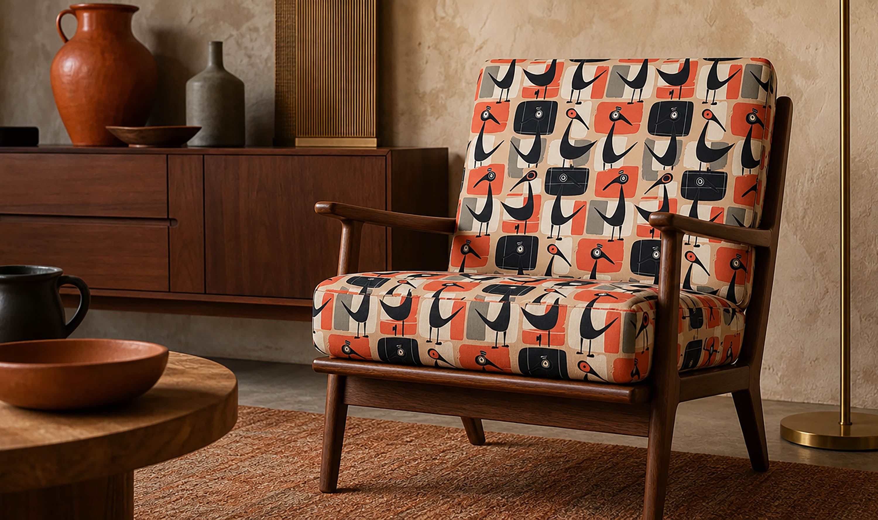 Bird Upholstery Fabric Ideas for Statement Interiors