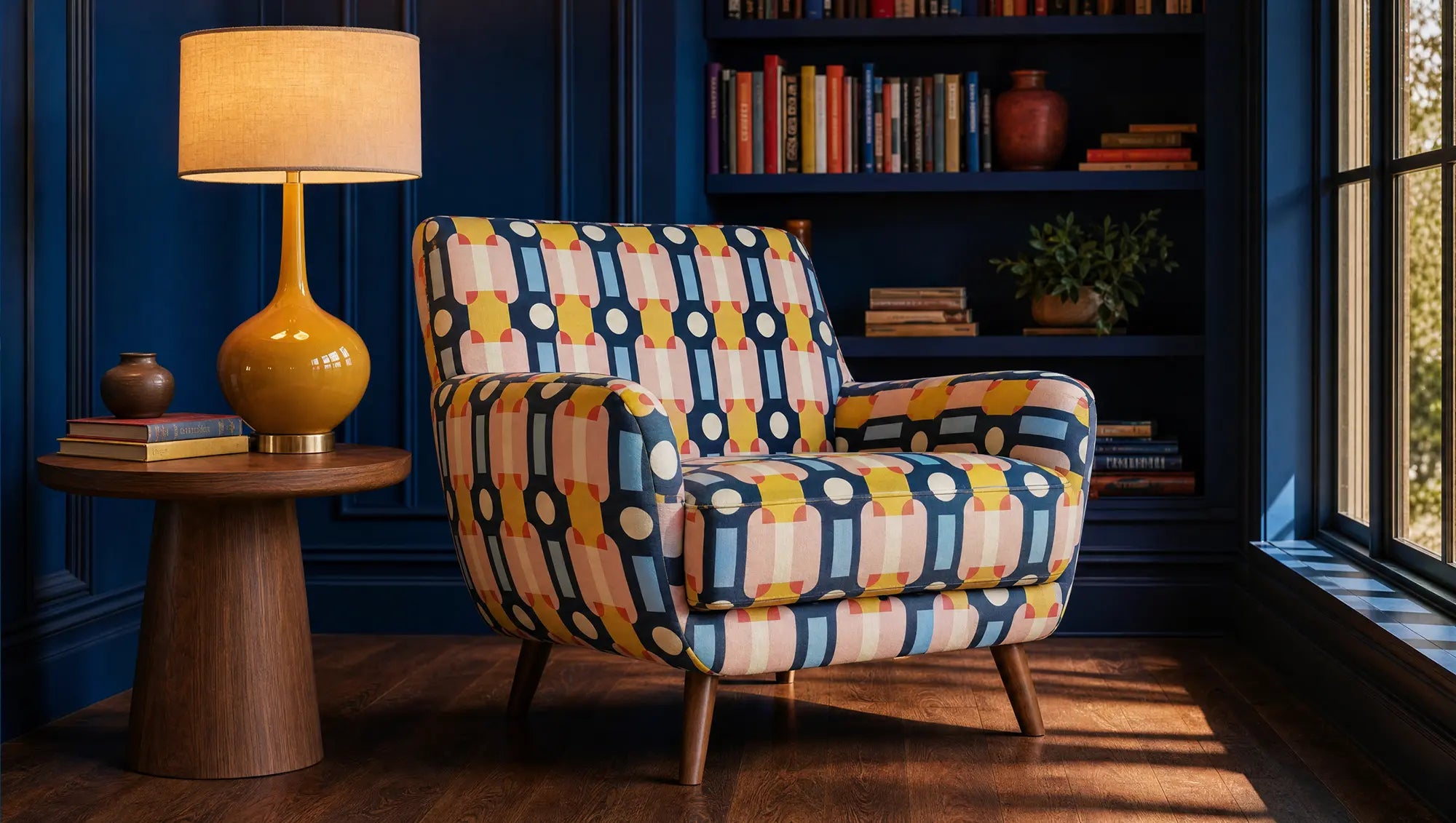 How to Use Statement Fabrics Without Overwhelming Your Space