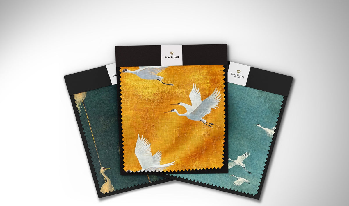 Aviary Velvet Fabric Collection – Bird Velvet Upholstery Fabrics