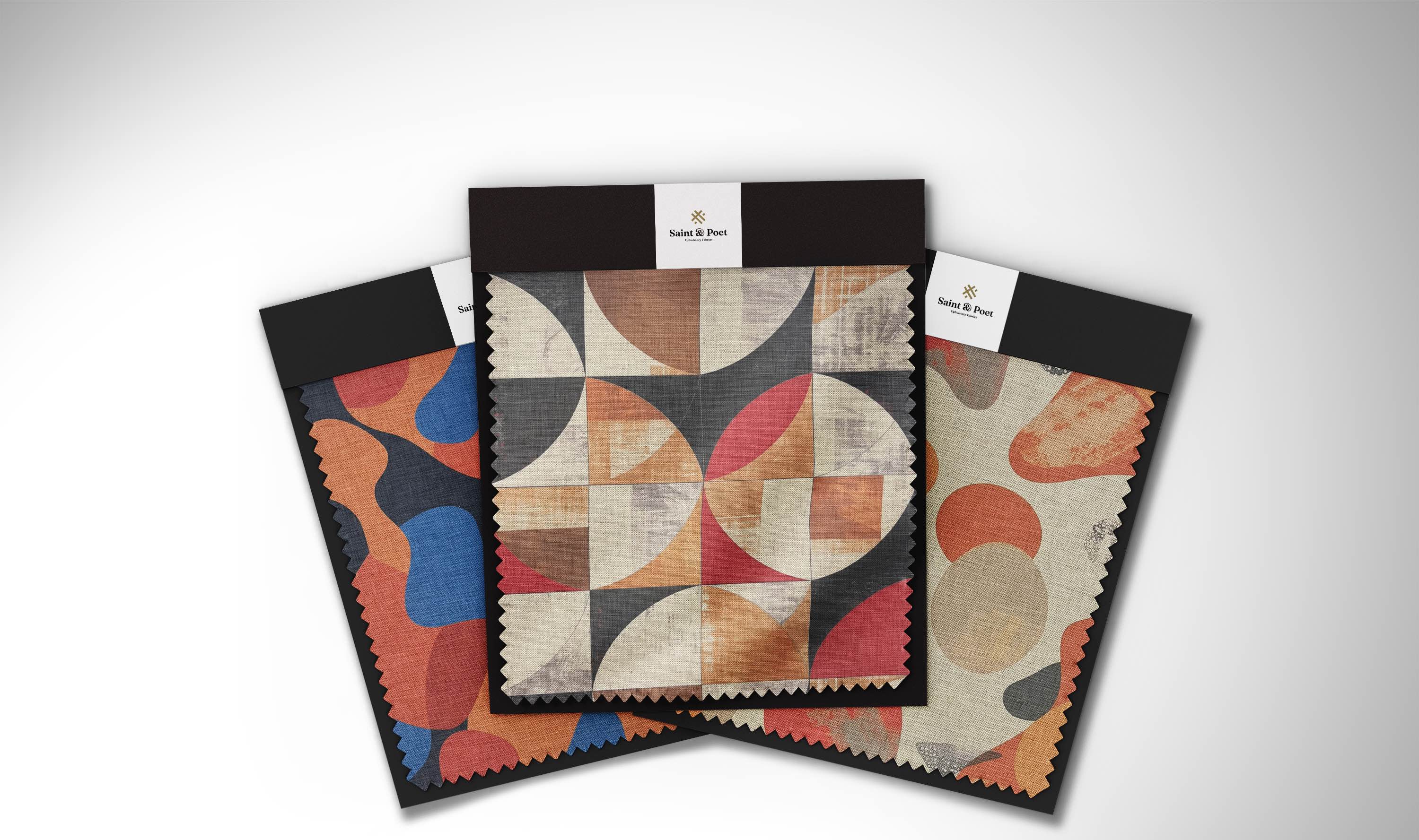 UK-made creation-inspired upholstery textile for statement furniture