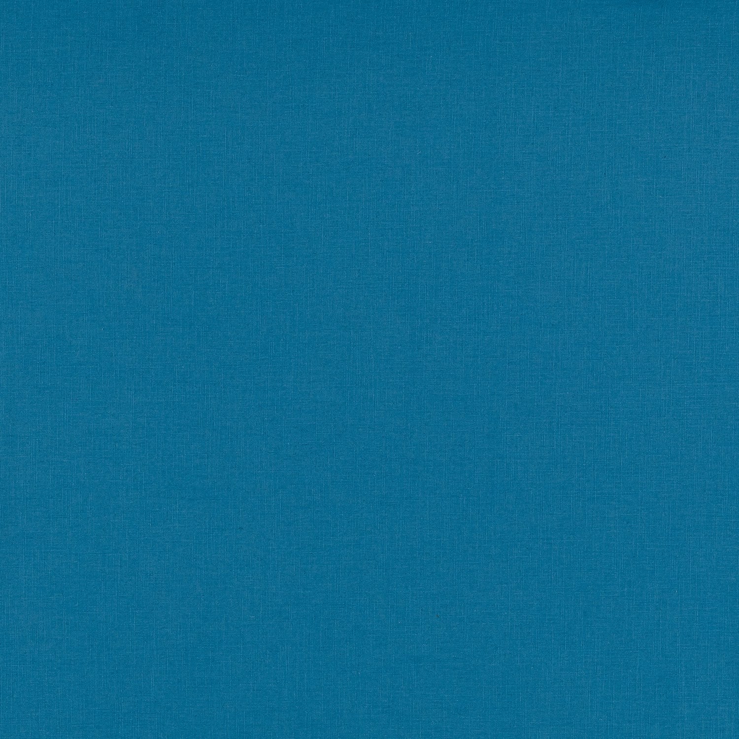 Flat image of Palermo No.2 in Aquarius – vibrant blue plain weave linen blend upholstery fabric