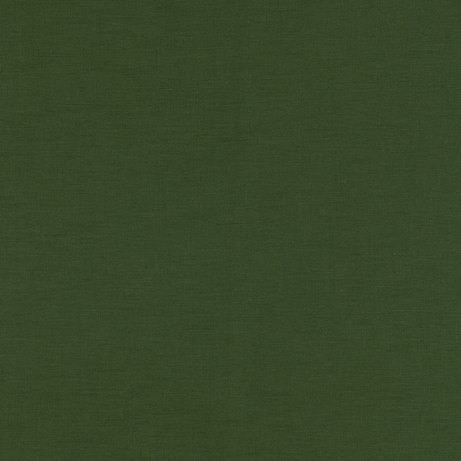 Flat fabric swatch of Palermo No.20 Juniper – plain green linen blend upholstery fabric