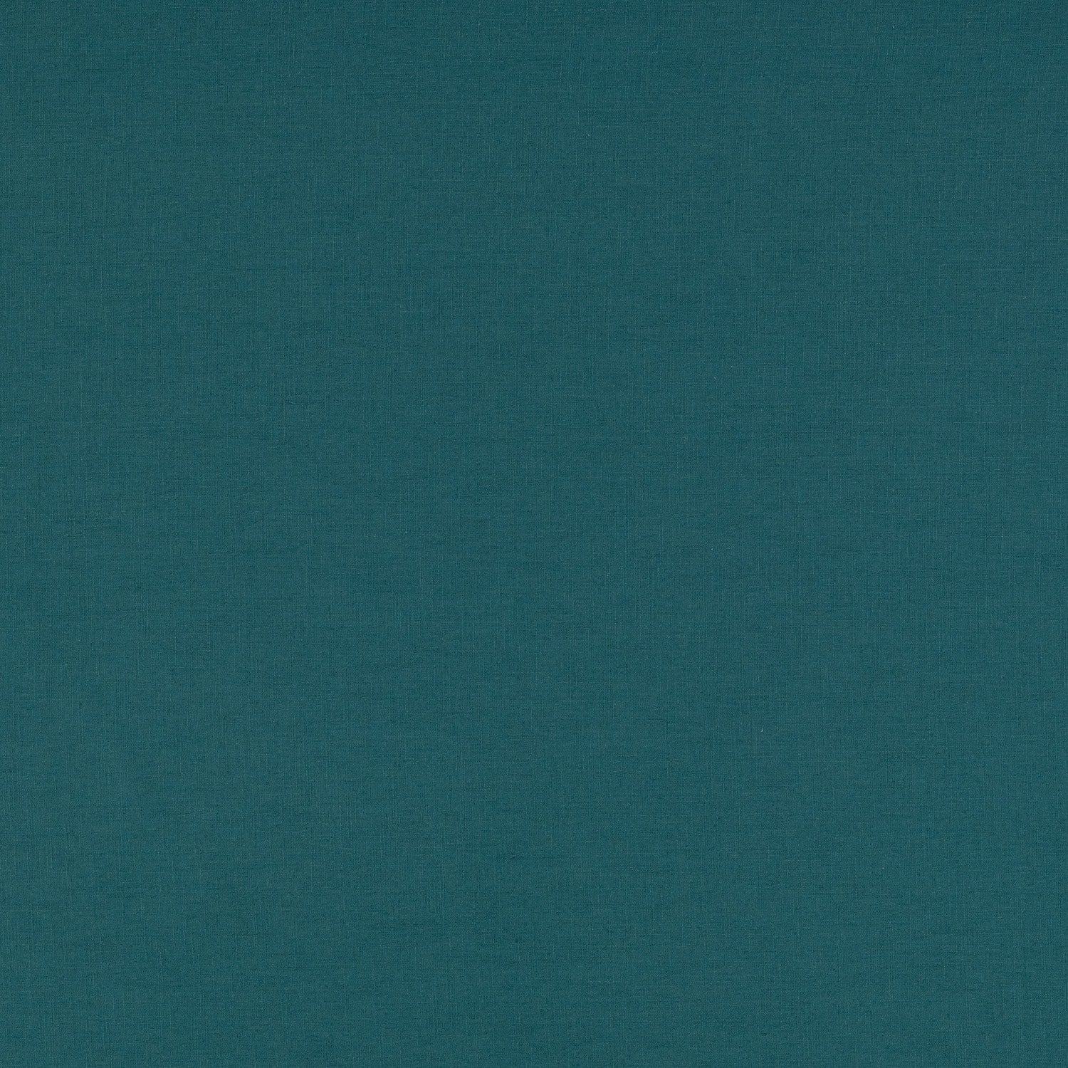 Flat fabric image of Palermo No.23 Plain Weave Upholstery Fabric in Mediterranean – deep blue-green plain upholstery fabric with soft woven texture.