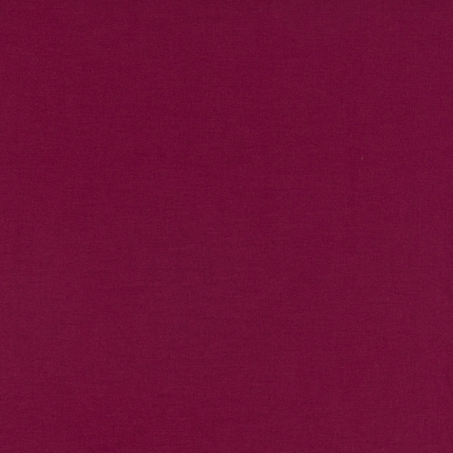 Flat fabric image of Palermo No.27 Plain Weave Upholstery Fabric in Persian Red – deep red plain upholstery fabric with subtle linen texture.
