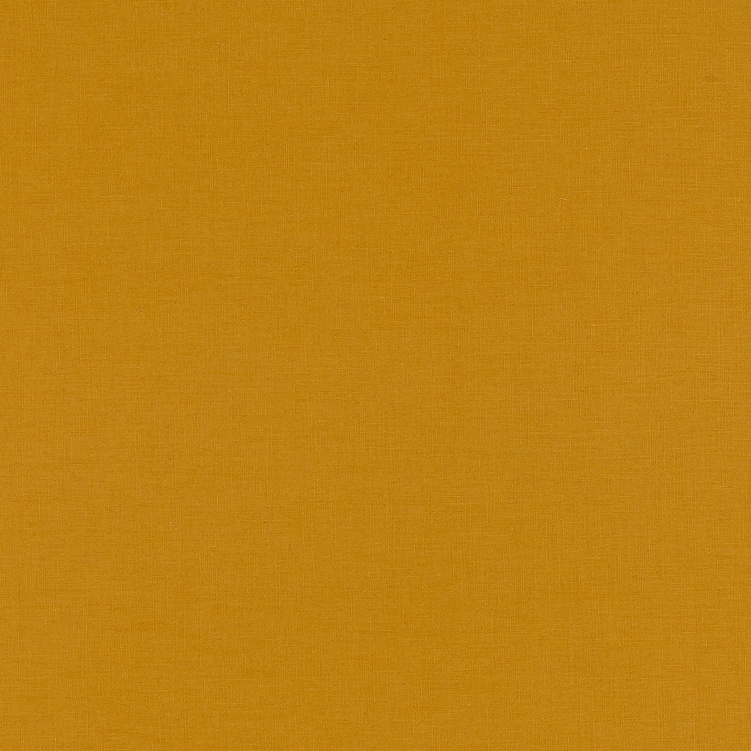 Flat texture of Palermo No.31 Saffron plain weave yellow upholstery fabric