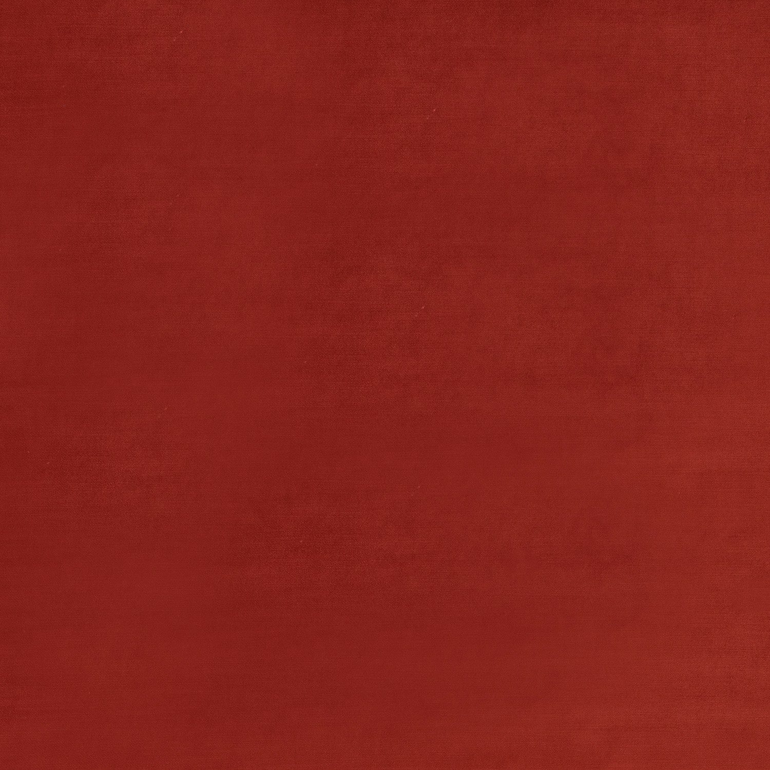 Flat swatch of Portafino No.3 Burnt Orange recycled velvet upholstery fabric showing soft texture and warm terracotta colour