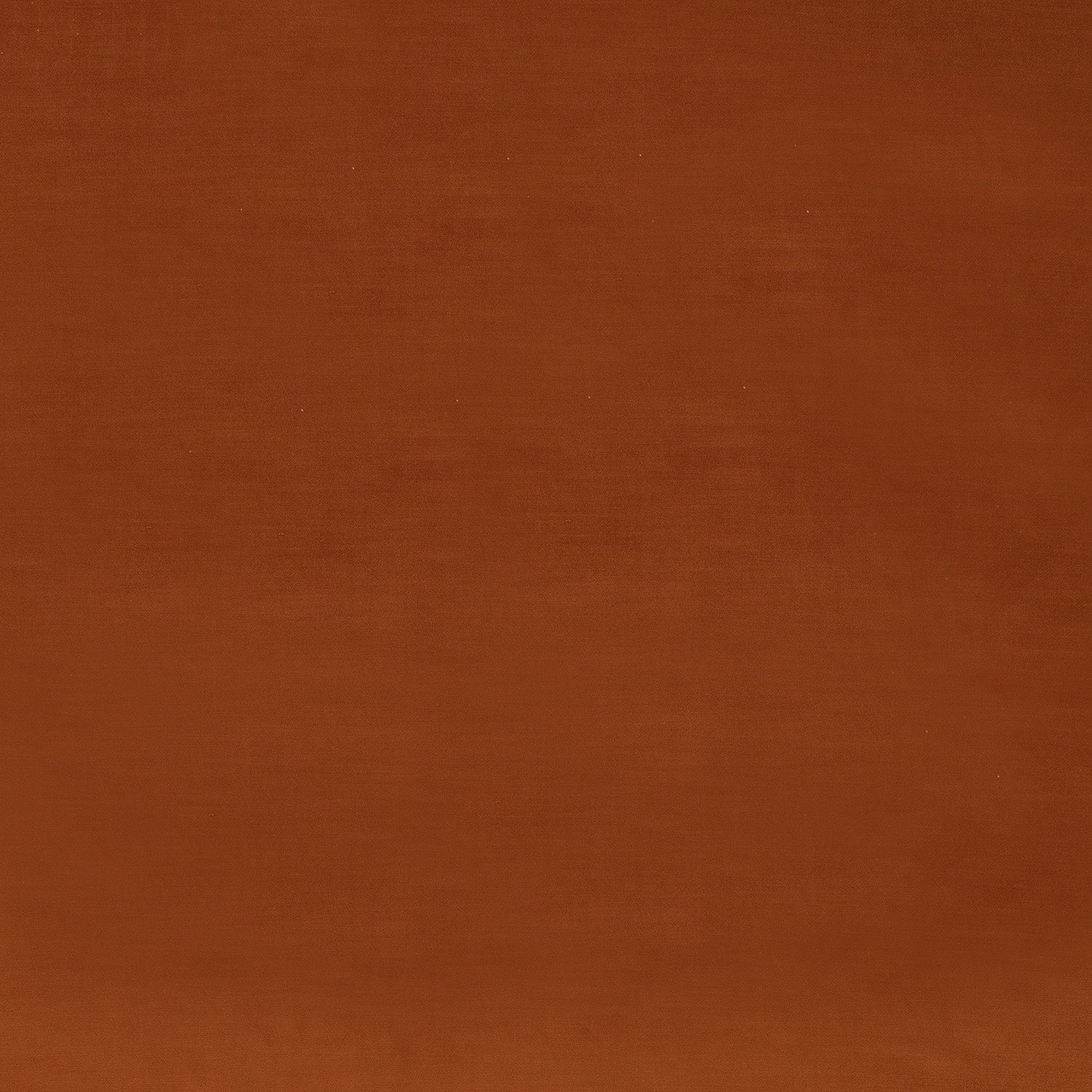 Flat swatch of Portafino No.4 Burnt Sienna recycled velvet upholstery fabric in deep terracotta shade with soft sheen and sustainable texture