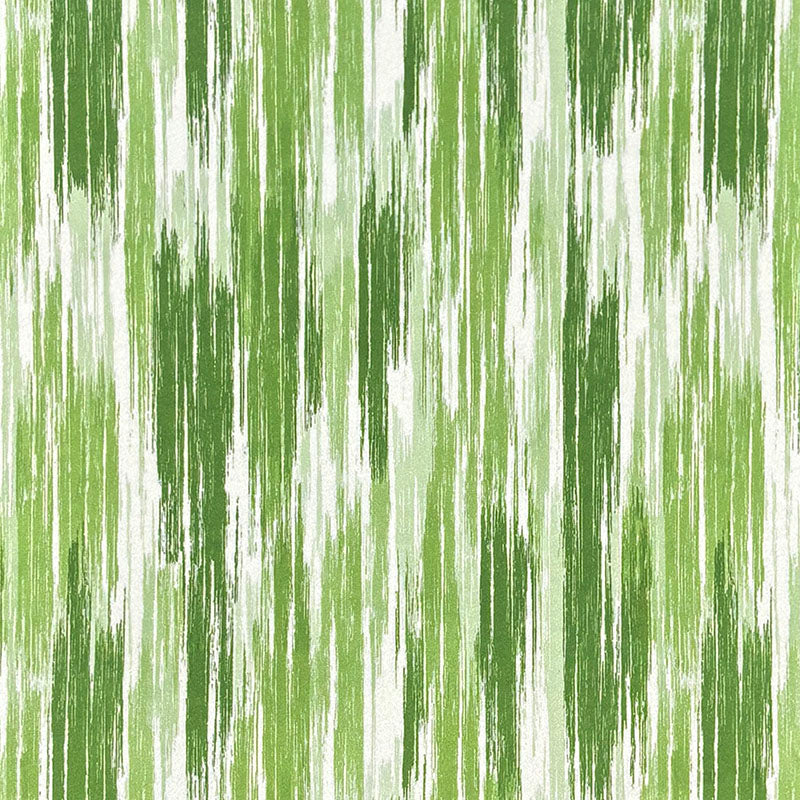Lime, moss and forest green stripe in Striped No.29 Crib5 velvet fabric for upholstery and curtains